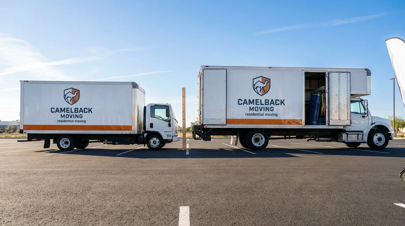 Moving truck size capacity guide in Loveland